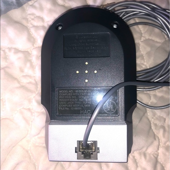 STAR WARS PHONE LANDLINE FLIP DARTH MAUL WITH CORD - Picture 5 of 14